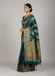 Apoorva Dark Green Chanderi Silk Saree